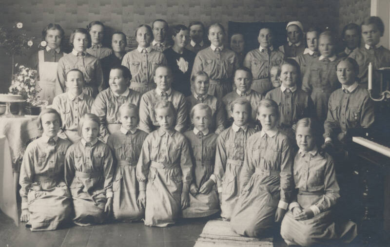 Lottas and Junior Lottas in 1938.