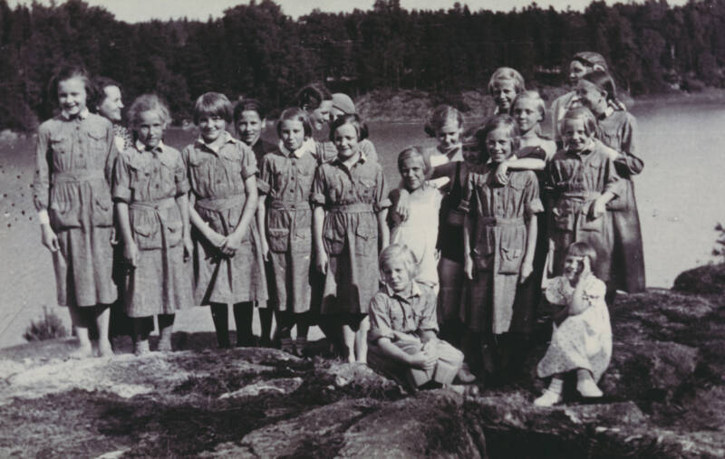 Junior Lottas of Tuusula at Sarvikallio