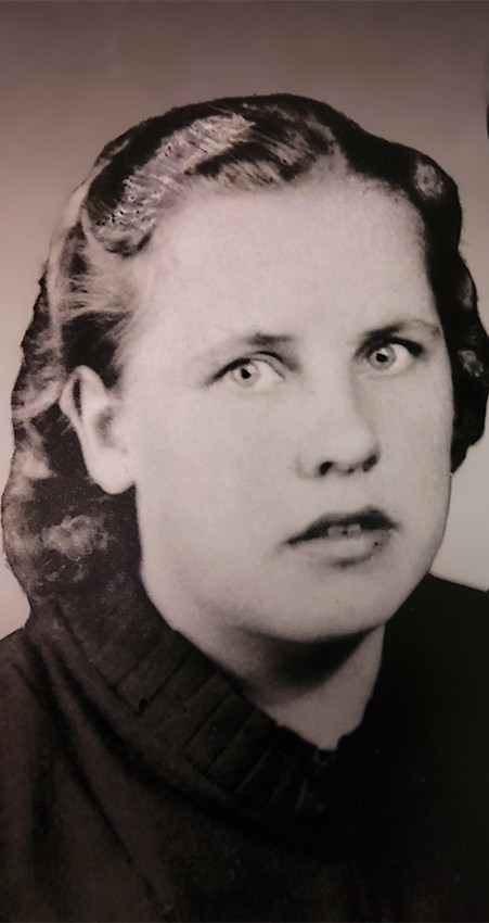 Anneli kasvokuvassa